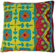 Kelim pillowcase, boho pillowcase `cashmere` wool - pattern 1
