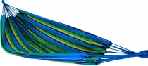 Outdoor Hängematte,200x150 cm, 1-2 Personen - blau gelb grün 