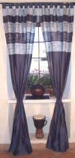 Curtain, curtain (1 pair of curtains) - blue