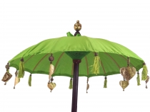 Ceremonial umbrella, asian decorative umbrella - lemon